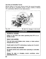 Предварительный просмотр 60 страницы Honda 1993 TRX300 FW Owner'S Manual