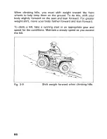 Предварительный просмотр 72 страницы Honda 1993 TRX300 FW Owner'S Manual