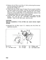 Предварительный просмотр 108 страницы Honda 1993 TRX300 FW Owner'S Manual