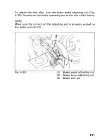 Предварительный просмотр 127 страницы Honda 1993 TRX300 FW Owner'S Manual