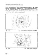 Предварительный просмотр 130 страницы Honda 1993 TRX300 FW Owner'S Manual