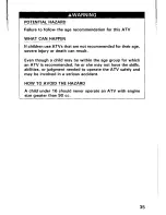 Preview for 41 page of Honda 1993 TRX300FW Fourtrax 300 4x4 Owner'S Manual