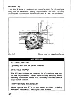 Preview for 54 page of Honda 1993 TRX300FW Fourtrax 300 4x4 Owner'S Manual