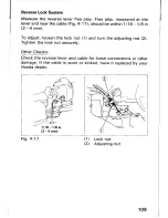 Preview for 115 page of Honda 1993 TRX300FW Fourtrax 300 4x4 Owner'S Manual