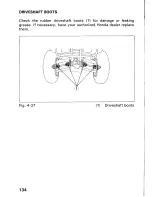 Preview for 140 page of Honda 1993 TRX300FW Fourtrax 300 4x4 Owner'S Manual