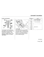 Preview for 114 page of Honda 1994 Accord Coupe Owner'S Manual