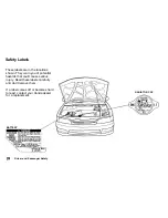 Предварительный просмотр 29 страницы Honda 1994 Accord Sedan Owner'S Manual