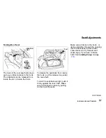 Предварительный просмотр 56 страницы Honda 1994 Accord Sedan Owner'S Manual