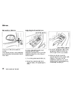 Предварительный просмотр 61 страницы Honda 1994 Accord Sedan Owner'S Manual