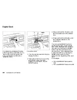 Предварительный просмотр 63 страницы Honda 1994 Accord Sedan Owner'S Manual