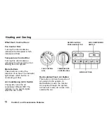 Предварительный просмотр 70 страницы Honda 1994 Accord Wagon Reference Owner'S Manual