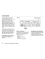 Предварительный просмотр 78 страницы Honda 1994 Accord Wagon Reference Owner'S Manual