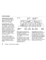 Предварительный просмотр 80 страницы Honda 1994 Accord Wagon Reference Owner'S Manual