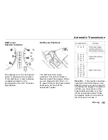 Предварительный просмотр 104 страницы Honda 1994 Accord Wagon Reference Owner'S Manual