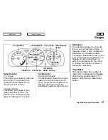 Предварительный просмотр 38 страницы Honda 1994 Civic Online Reference Owner'S Manual