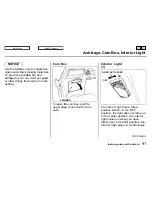 Предварительный просмотр 62 страницы Honda 1994 Civic Online Reference Owner'S Manual