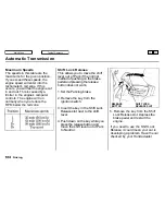 Предварительный просмотр 105 страницы Honda 1994 Civic Online Reference Owner'S Manual