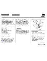 Предварительный просмотр 149 страницы Honda 1994 Civic Online Reference Owner'S Manual