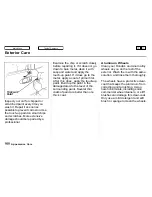 Предварительный просмотр 160 страницы Honda 1994 Civic Online Reference Owner'S Manual