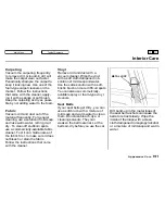 Предварительный просмотр 161 страницы Honda 1994 Civic Online Reference Owner'S Manual