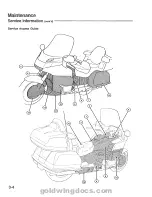 Предварительный просмотр 27 страницы Honda 1994 GoldWing GL1500 Service Manual