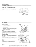 Предварительный просмотр 41 страницы Honda 1994 GoldWing GL1500 Service Manual