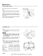 Предварительный просмотр 51 страницы Honda 1994 GoldWing GL1500 Service Manual