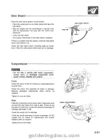 Предварительный просмотр 54 страницы Honda 1994 GoldWing GL1500 Service Manual