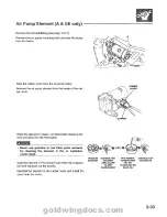 Предварительный просмотр 56 страницы Honda 1994 GoldWing GL1500 Service Manual