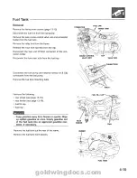 Предварительный просмотр 75 страницы Honda 1994 GoldWing GL1500 Service Manual