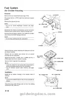 Предварительный просмотр 78 страницы Honda 1994 GoldWing GL1500 Service Manual