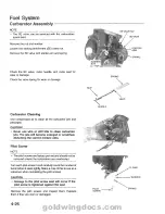 Предварительный просмотр 86 страницы Honda 1994 GoldWing GL1500 Service Manual