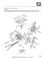 Предварительный просмотр 87 страницы Honda 1994 GoldWing GL1500 Service Manual