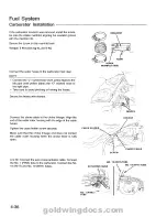 Предварительный просмотр 96 страницы Honda 1994 GoldWing GL1500 Service Manual