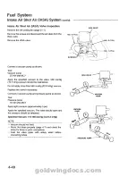 Предварительный просмотр 108 страницы Honda 1994 GoldWing GL1500 Service Manual