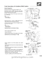 Предварительный просмотр 115 страницы Honda 1994 GoldWing GL1500 Service Manual