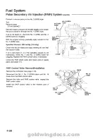 Предварительный просмотр 116 страницы Honda 1994 GoldWing GL1500 Service Manual