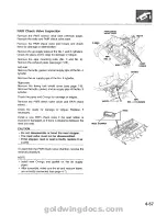 Предварительный просмотр 117 страницы Honda 1994 GoldWing GL1500 Service Manual