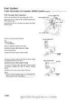 Предварительный просмотр 118 страницы Honda 1994 GoldWing GL1500 Service Manual