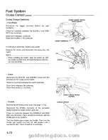 Предварительный просмотр 132 страницы Honda 1994 GoldWing GL1500 Service Manual