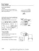 Предварительный просмотр 134 страницы Honda 1994 GoldWing GL1500 Service Manual