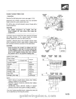 Предварительный просмотр 135 страницы Honda 1994 GoldWing GL1500 Service Manual