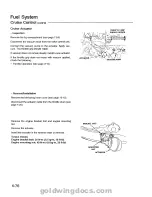 Предварительный просмотр 136 страницы Honda 1994 GoldWing GL1500 Service Manual