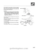 Предварительный просмотр 137 страницы Honda 1994 GoldWing GL1500 Service Manual