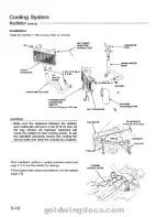 Предварительный просмотр 148 страницы Honda 1994 GoldWing GL1500 Service Manual