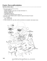 Предварительный просмотр 158 страницы Honda 1994 GoldWing GL1500 Service Manual