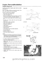 Предварительный просмотр 160 страницы Honda 1994 GoldWing GL1500 Service Manual