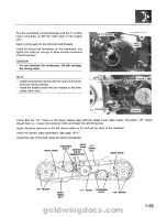 Предварительный просмотр 186 страницы Honda 1994 GoldWing GL1500 Service Manual