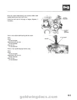 Предварительный просмотр 205 страницы Honda 1994 GoldWing GL1500 Service Manual