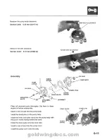 Предварительный просмотр 207 страницы Honda 1994 GoldWing GL1500 Service Manual